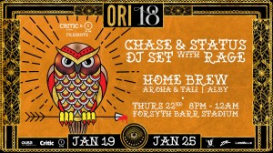 Ori '18 | Critic & Radio 1 91FM Present: Chase & Status [DJ Set]