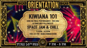 Kiwiana 101 + SpaceJam & Chill 
