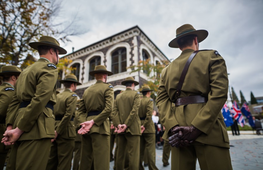 OUSA Anzac Day Service