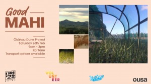 OUSA Orientation '22 Presents: Good Mahi - Okāhau Dune Project - CANCELLED