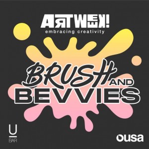 Art Week Presents: Brush & Bevvies