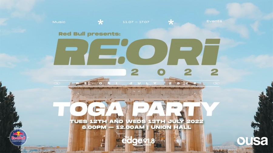 Re:Ori '22 Presents - Toga Party (TUES) - CANCELLED