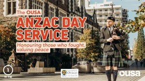 OUSA ANZAC Day Service