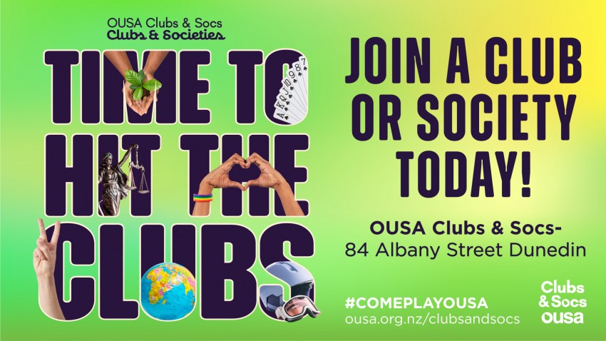 Join a club today!