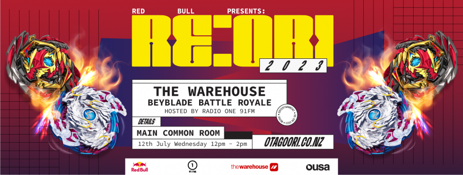 The Warehouse Beyblade Battle Royale Events OUSA Otago