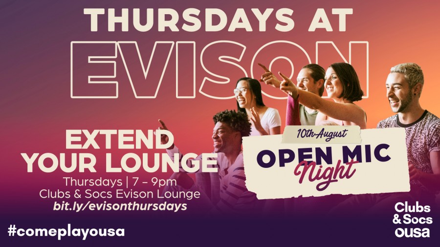 Thursdays at Evison - Open Mic Night