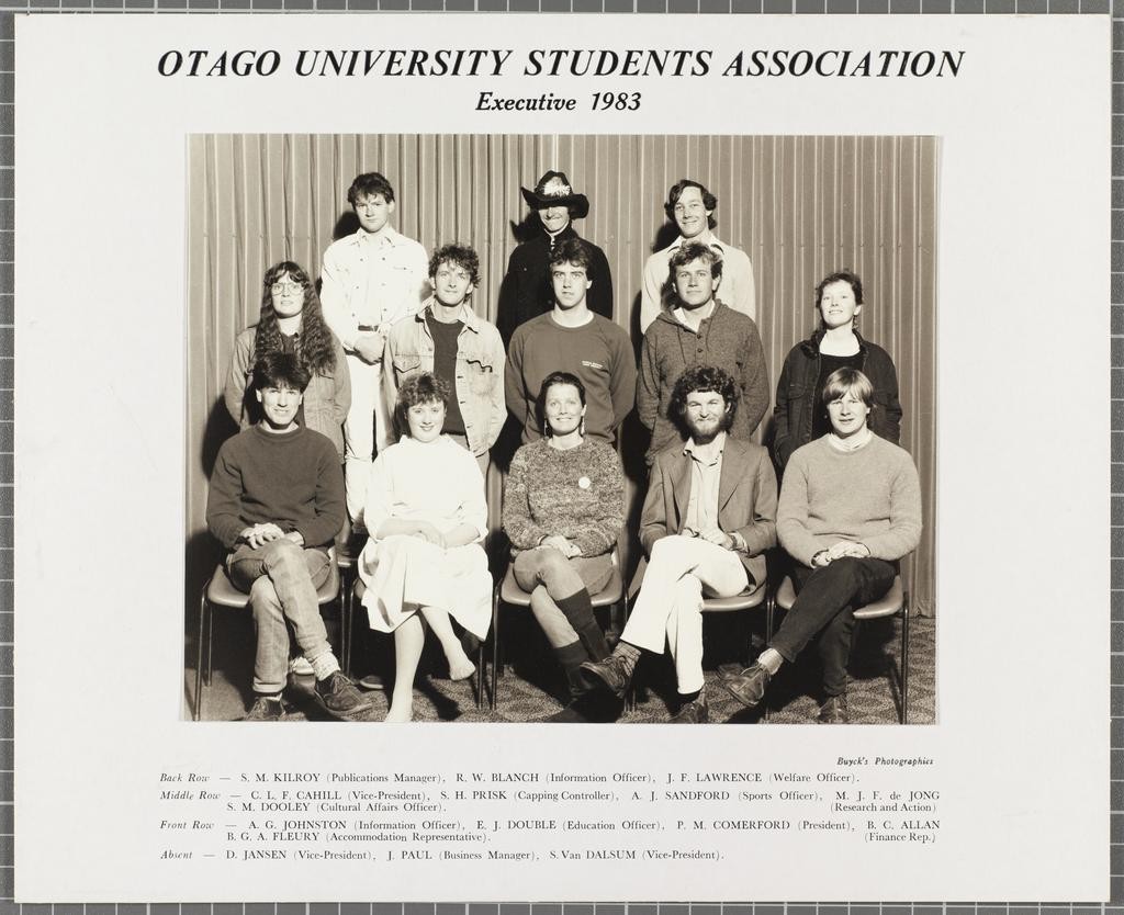 OUSA Executive 1983