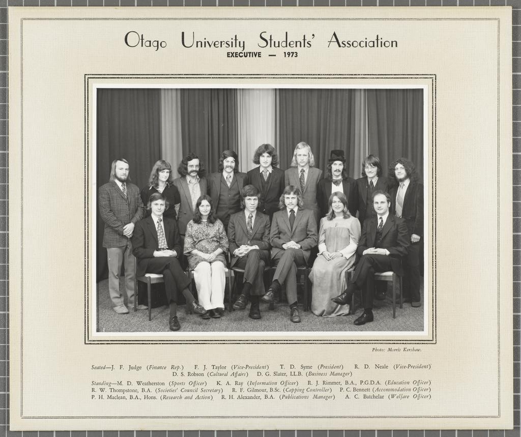OUSA Executive 1973