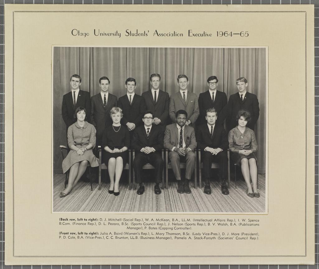 OUSA Executive 1964-1965