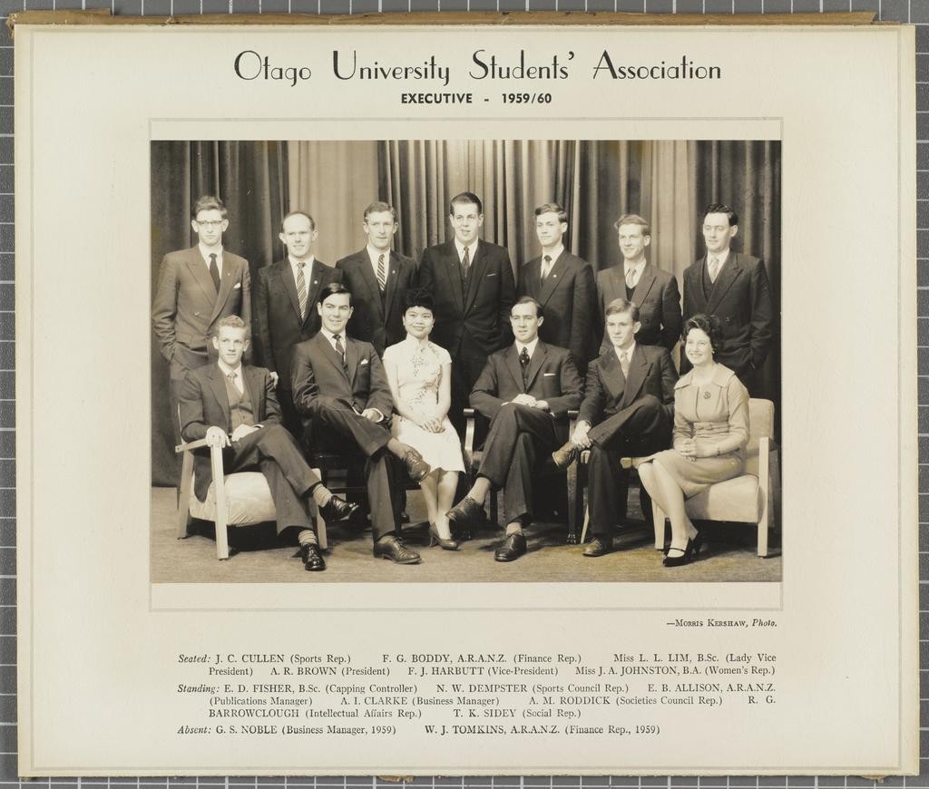 OUSA Executive 1959-1960