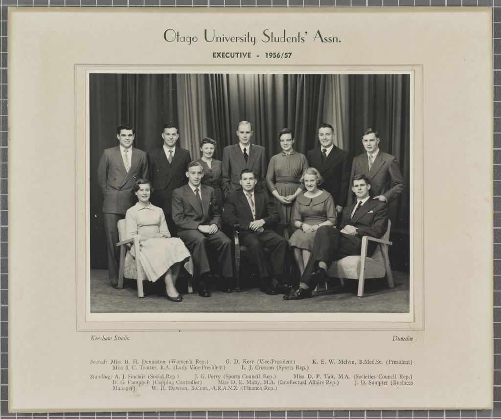 OUSA Executive 1956-1957