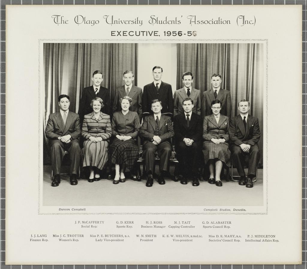 OUSA Executive 1955-1956