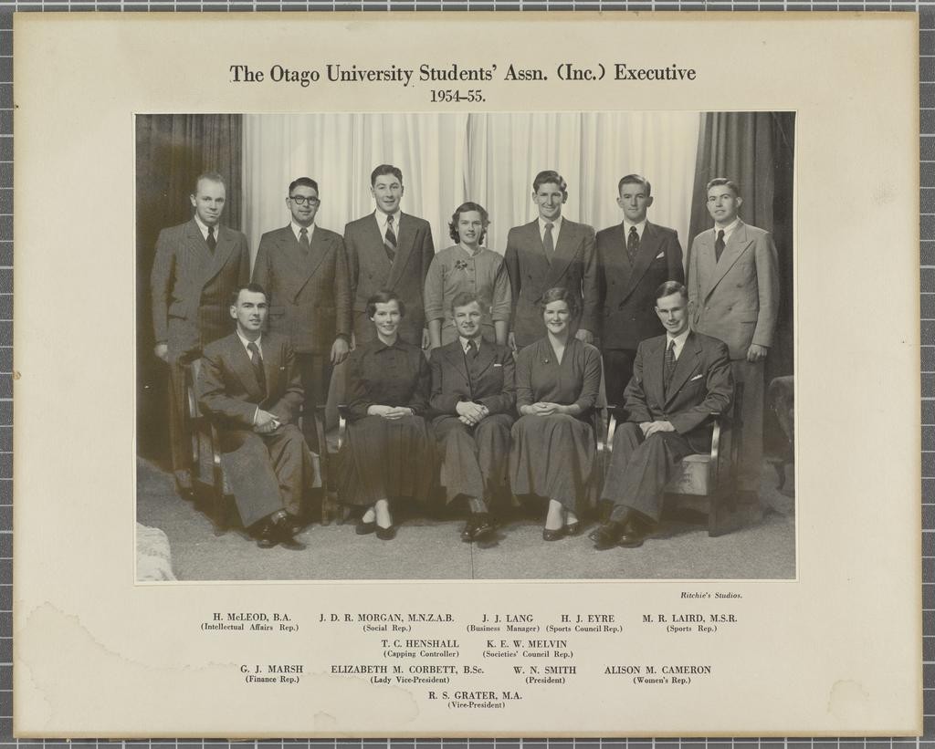 OUSA Executive 1954-1955