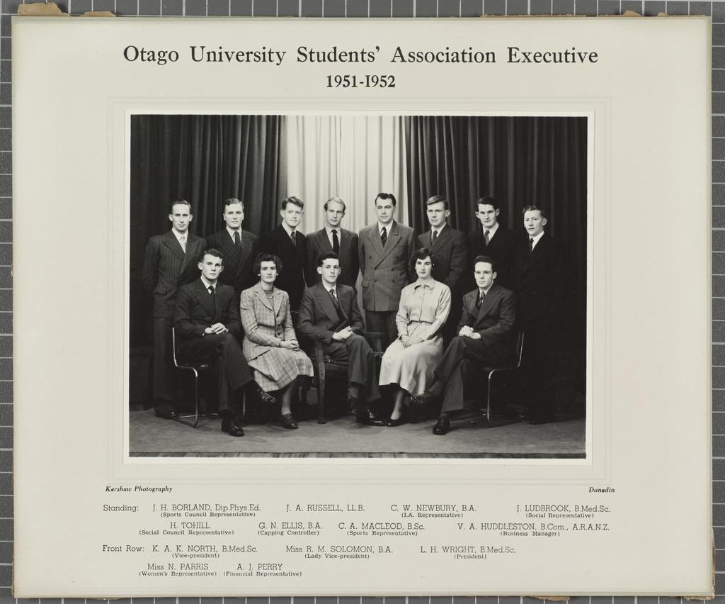 OUSA Executive 1951-1952