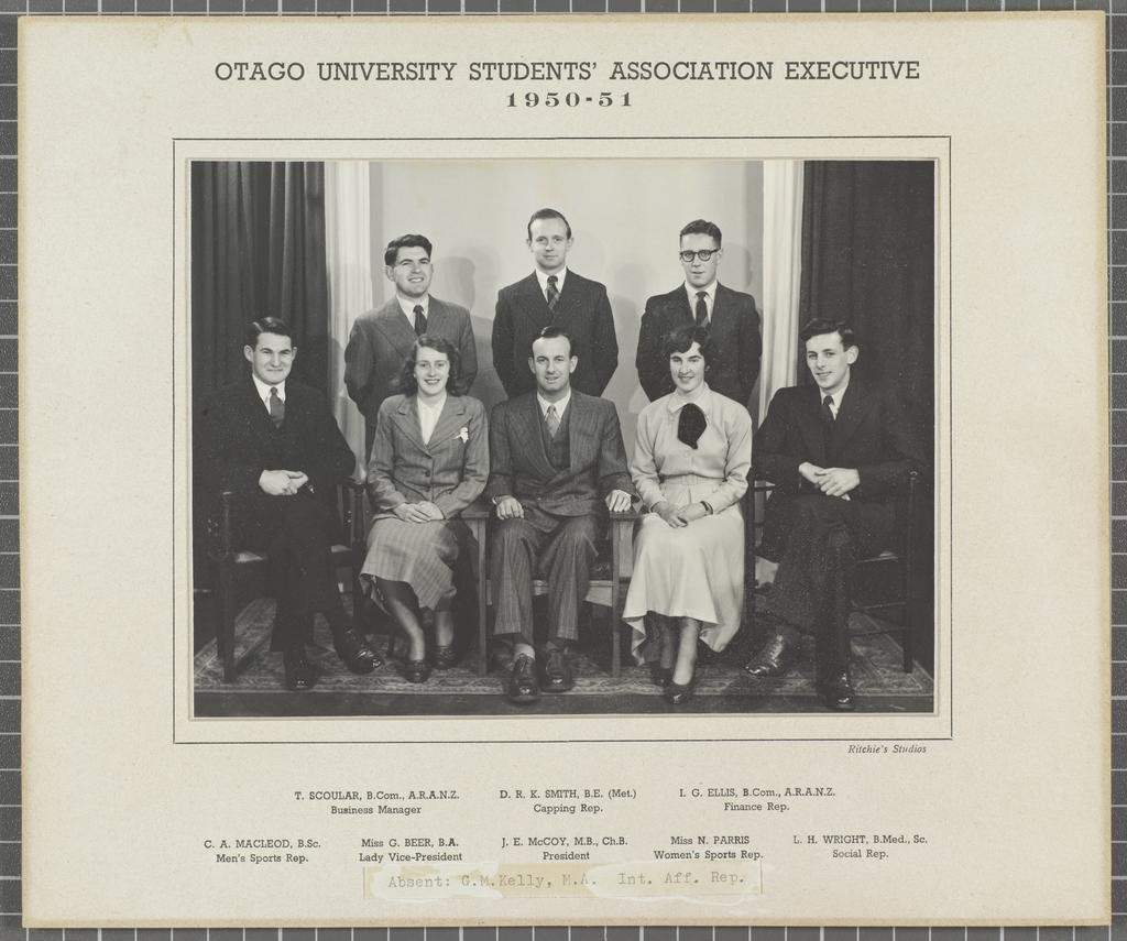 OUSA Executive 1950-1951
