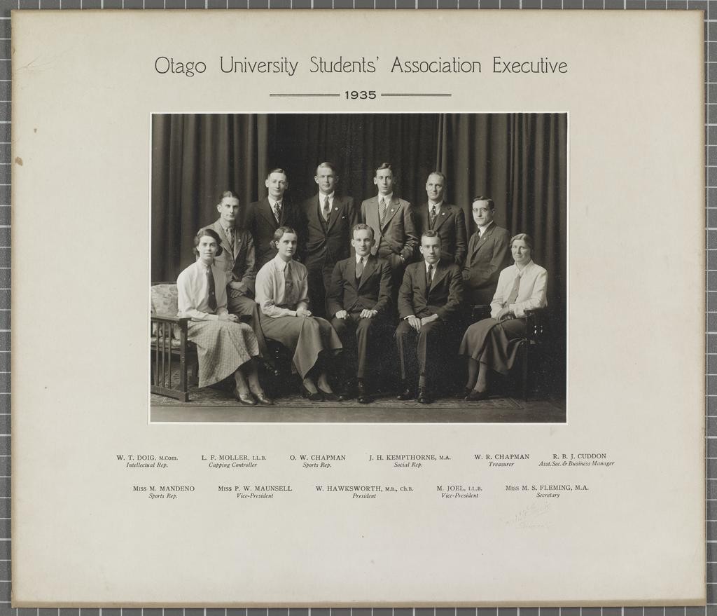 OUSA Executive 1935