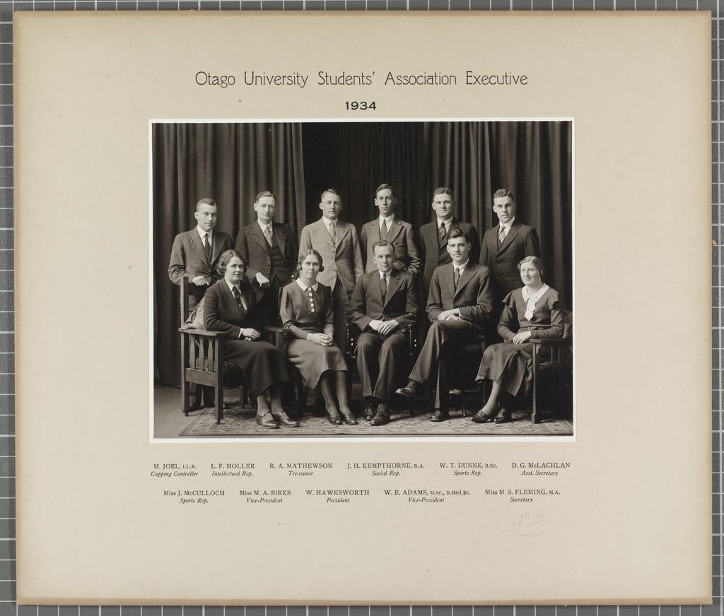 OUSA Executive 1934