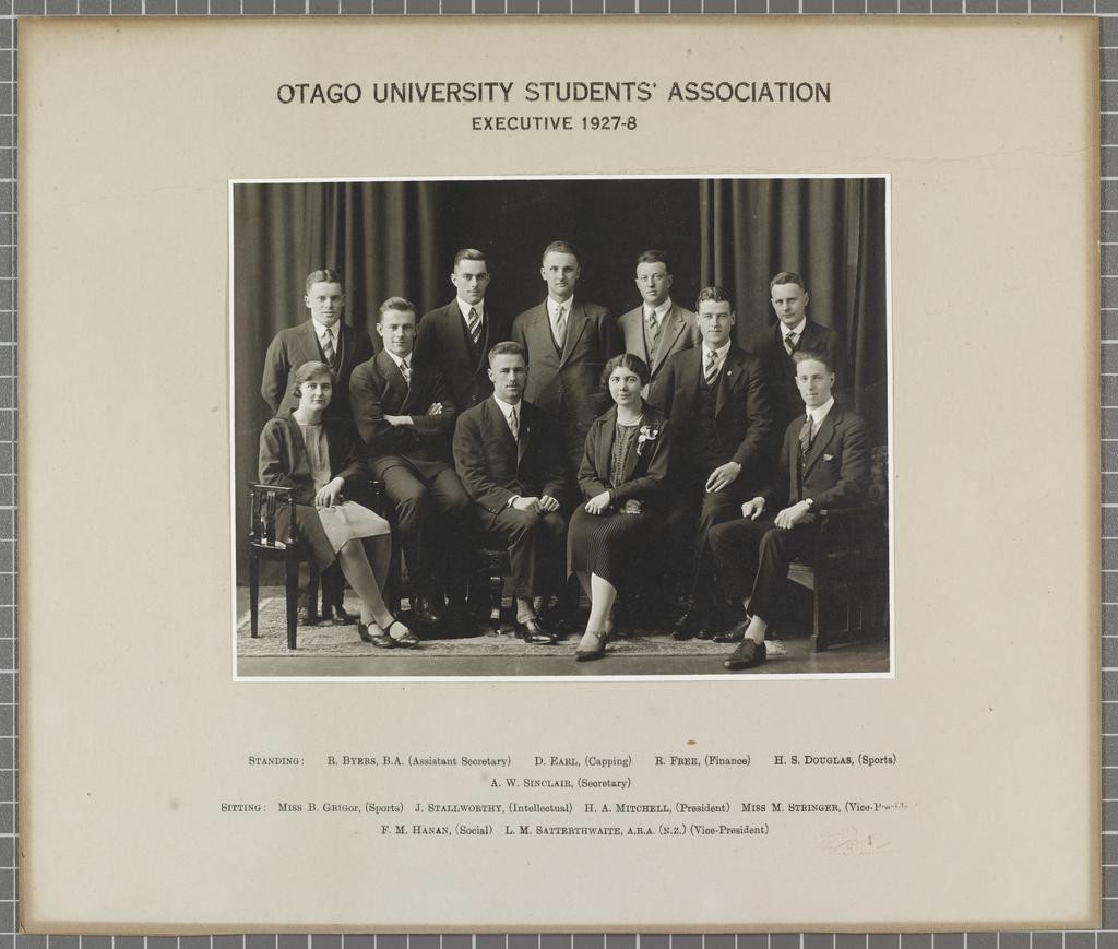 OUSA Executive 1927-1928