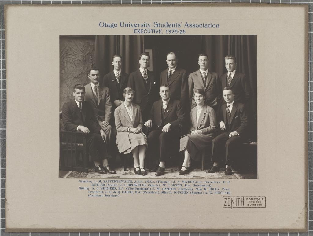 OUSA Executive 1925-1926