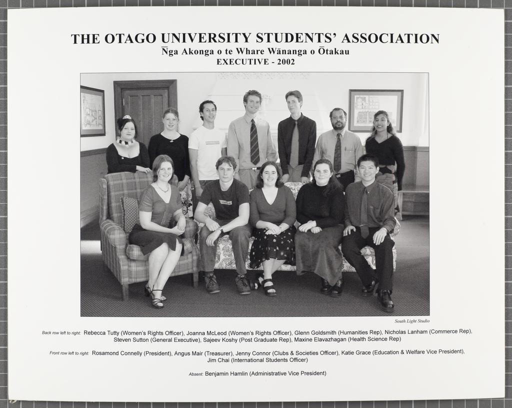 OUSA Executive 2002
