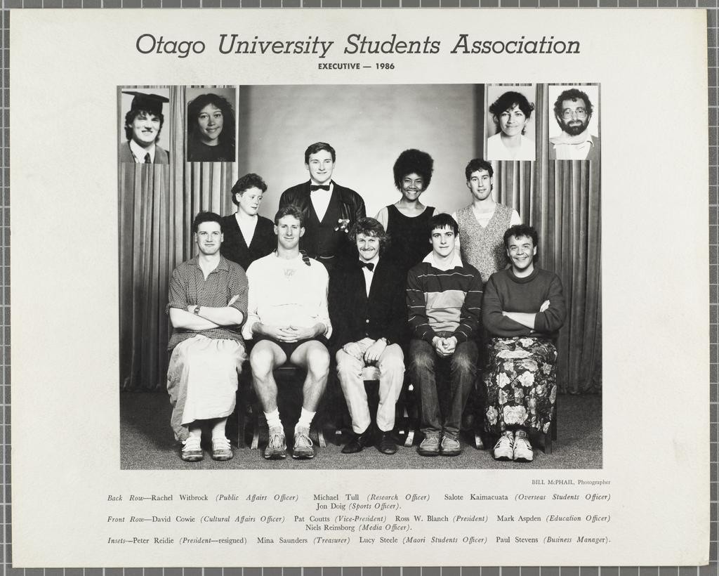 OUSA Executive 1986