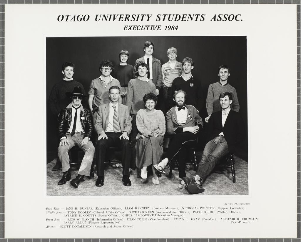 OUSA Executive 1984