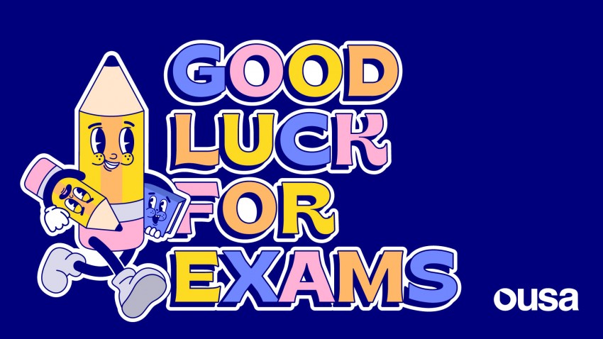 good luck for exams