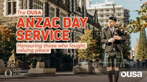 OUSA ANZAC Day Service